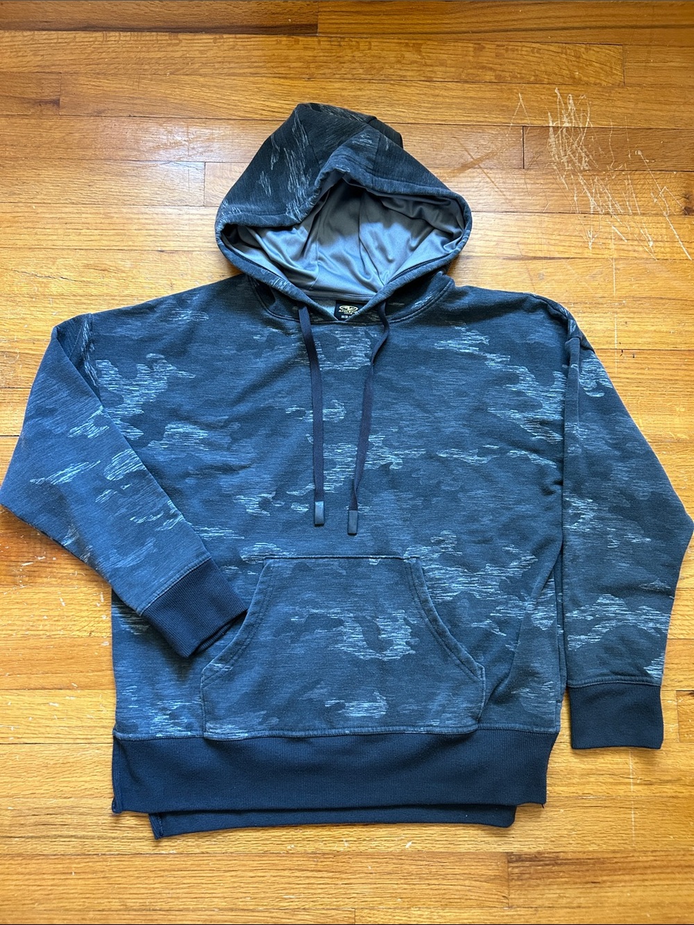 Athletic Works Black Camo Sweatpants and Sweatshirt Set - Picture 3 of 7